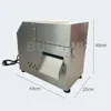 Otomatik Ticari Sebze Turbu Salatalık Dilimleme Makinesi Çok Fonksiyonlu Elektrikli Patates Dilimleyici Parçalayıcı