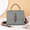 Avondtassen lederen satchel tas dames handtas ontwerp gesp bokklep crossbody portemonnee luxe bovenste handgreep schouderbageven