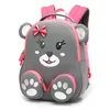 Sacs d'école enfants sac à dos pour filles 3D bel ours mignon animaux conception enfants sacs à dos sac Escolares