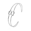Pulseira Design Metal Ligloy Double Camada Bracelets para Mulheres Jóias de Jóias Gifra Lars22