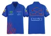 F1 racing T-shirt summer new polo shirt with custom