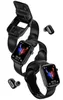 Smart Watch X8 Bluetooth 스마트 워치 헤드셋 무선 이어폰의 TWS ONE CALL 음악 날씨 스포츠 밴드에서 2914793