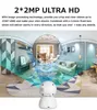 FHD 1080P Smart Home Wi-Fi IP-камера крытый охранный видеонаблюдение видеонаблюдение CCTV PTZ 360 10x увеличение обнаружения движения для домашнего монитора