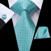 Papillon Hi-Tie Business 100% seta scozzese grigio Cravatta da uomo Set 8,5 cm Matrimonio per uomo Design Hanky Gemelli Cravatta di qualitàBow