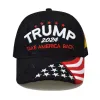 2024 Trump Hat American President Val Cap Baseball Caps Justerbar Speed ​​Rebound Cotton Sports Hatts 0508