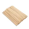 Bastoncini per spiedini di bambù naturale usa e getta Strumenti per barbecue Barbeque Frutta Kabob Forchetta per arrostire 40cm x 4mm Twister Cotton Floss-Sticks SN4304