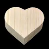 Storage Box Heart Shape Wood Box Jewelry Box Wedding Gift Makeup Cosmetic Earrings Ring Desk Rangement Make Up Wooden Organizer RRB14872