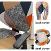 Stoelbedekkingen Swivel stoel deksel elastisch computer kantoor wasbare afneembare arm slipcover stretch roterende lifthair