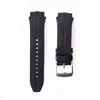 Convient pour MG Urbane 2 LTE MG W200 Smart Sile Bracelet en caoutchouc Bracelet noir blanc ceinture bande H220419223p