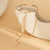 뱅글 보헤미안 잎 참가 팔 팔찌 금속 잎 잎 잎 펜던트 여성용 패션 accessoriesbanglebangle inte22