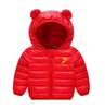 Autumn Winter Kids Jackets Girls Children Warm Down Coats for Boys 2-8 år Småbarn Girls Parkas Ytterkläder kläder