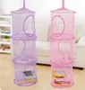 Factory Storage Baskets Shelf Hanging Storage Net Kids Toy Organizer Bag Bedroom Wall Door Closet