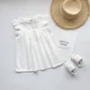 Humour ours fille robes sans manches dentelle mignon princesse robe enfants vêtements enfant en bas âge vêtements Costume enfants robe vêtements 220521