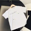 ベビーデザイナーキッドTシャツTシャツ夏の女の子の男の子ファッションTEES子供子供カジュアルトップス文字印刷されたTシャツ14色1384644