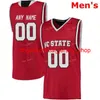 College NCAA NC State Wolfpack Basketball Jersey 13 C.J. Bryce 15 Manny Bates 2 Bke Harris Chase Graham 21 Dixon Custom Stitched