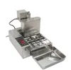 110V 220V Rostfritt stål Donuts matbearbetningsutrustning MAKER MASKIN Automatisk Donut Waffle Donut Cake Fryer Machine