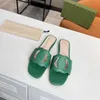 Woman Platform Interlocking cut-out slide sandal slippers New beach casual swimming pool swimming personal temperament sandals 35-43