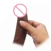Justerbar realistisk rem på silikon ihålig dildo gay penis förstorare expander strapon sele bondge sexiga leksaker för män kvinna