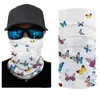 Cyclisme bicyclette moto bandeau foulard écharpe colombaire fleur papillon casque visage masque ski balaclava bouclier complet