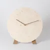Настенные часы Дизайн натуральных мраморных каменных часов для домашнего декора