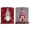 New Christmas Chair Cover Scene Layout Props Cartoon Stereo Couples Faceless Doll Figures