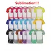 NOVO!!! SUBlimação camisas branqueadas Party Favor Favor Transfer Blank Bleach Camise