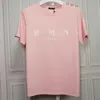 Fashion Mens Designer T Shirt High Quality Womens Letter Print Short Sleeve Round Neck Cotton Tees Polo Size S-2XL