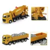 9 Styles Alloy Engineering Car Truck Truck Truys Crane Bulldozer graafmachine Forklift Voertuigen Educatief voor jongens Kids Gift 220608