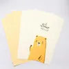 Geschenkwikkel Set 6 Paper 3 Envelop Leuke Kawaii Bear Elephant Letter Stationery Writing Groet Birthday MessageGift GiftGift