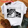 Japońskie anime hanako kun t shirt men kawaii toaleta oprawiona w toaleta śmieszne koszulki z kreskówki manga topy unisex tshirt mężczyzna 220712