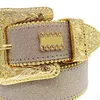 Ceintures de mode pour femmes Digner Mens Bb Simon ceinture strass avec strass bling comme cadeauZRAH