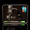 New terp slurper quartz banger sets smoking glass marble pearl pill glow in the dark smoking accessories for bong dab rigs