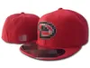 Hommes mode Hip Hop Snapback chapeaux Arizona plat pic pleine taille casquettes fermées toutes les équipes chapeaux ajustés en taille 7 8 H5 aa4192126