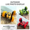 EX5 RC Stunt Car Drift Deformation Buggy Rock Crawler Roll Double sided Flip Kids Robot Tracked Tank Mini Rollover Toy 220608