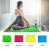 Teppiche Fußmassage Pad Tragbare Druckentlastungsmatte Multifunktionales Akupressurkissen für Badezimmer Schlafzimmer Gartenteppich Zuhause