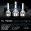 Styling H4 9006 72W LED 880 COB 1 7600LM H3 AUTO CAR BULBS H1 Koplampen Paar H7 H11 Koplamp C6 Lichten UNDR