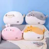 CM Kawaii Animal Sheep Rabbit Cat Shiba Inu Dog Plush Toy Cartoon Gevulde zachte kussen Sofa Back Cadeau voor meisjes Kids J220704