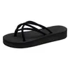 TopSelling Hausschuhe Sommer Outdoor Leichte Coole Schuhe Damen Flache Flip-Flop Schwarz Rutschfeste Basic Home Fashion Sandalen Damen Designer Paris