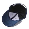 堅実な野球帽の女性夏秋のゴラストリートヒップホップズスエード帽子の帽子ブラックグレー220513