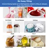 A03 Manual Paste Filling Machine Stainless Steel Gel Filler Honey Tomato Cream Water 5-50ml Adjustable