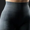 Dames Sportshorts met hoge taille Naadloze trainingsshorts Scrunch Butt Fitnessshorts Korte sportbroek voor dames Gymkleding 220725