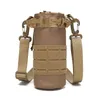 Outdoor Sports Hiking Bag Tactical Assault Combat Camouflage Tactical Molle Pack Water Bottle Pouch NO11-666