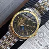 Une montre originale 1 à 1 montre de luxe mécanique Aviation soleil lune synchronisation étanche montres concepteur de haute qualité NXPC