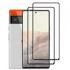 15PCS Google Pixel 6, 6A, 6 Pro Full Coverage 강화 유리 가장자리에 대한 15pcs 화면 보호기