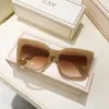 Sunglasses Vintage Cat Eye Women Brand Designer Square Sun Glasses Retro Tortoise Decor Rectangle Big Frame Shade Eyewear FemaleSunglasses