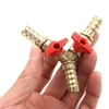 تبديل الطريق Tee Brass y إيقاف تشغيل الكرة صمام الكرة 3/8 "