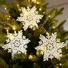 Christmas Decorations Xmas Tree Pendants Snowflake Angel Deer Hanging Ornaments For Home Kids Toy 2022 Navidad Year PartyChristmas