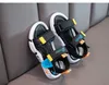 2022 الصيف الأولاد الجديد أحذية رياضية أزياء أحذية الأطفال غير الرسمية Solid Soled Soled Sandals Boys Boys Nasual Beach Shoes حجم كبير 26-35