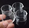 DHL Hookahs Glass Wax prato dabber trabalhou pratos de cinzas de anel de óleo concentrados para mini -micro glass kit