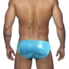 Erkek Şort Erkek Simey Kısa Erkekler Seksi Drawstring iç çamaşırı pantolon orta bel katı takılmış hidrofoiller yumuşak streç menmenler